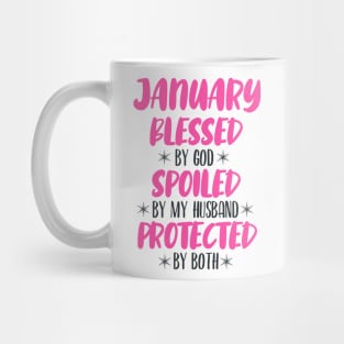 January Blessed Mug
